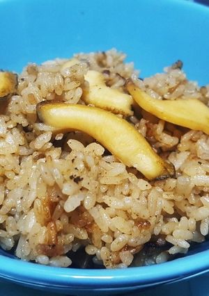 アワビの炊き込み御飯-レシピのメイン写真