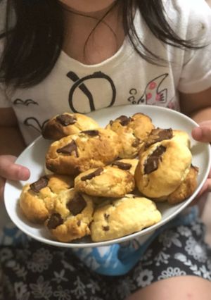 早い！簡単！トースターでチョコスコーン！-レシピのメイン写真