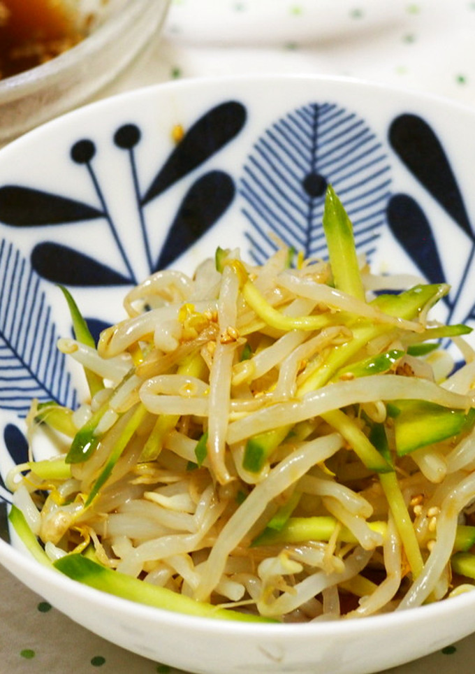 もやし・きゅうりの中華ダレ和えサラダ♪-レシピのメイン写真