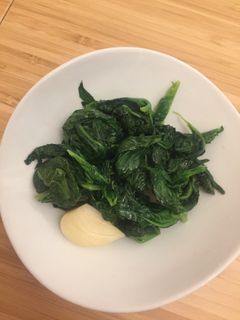 ほうれん草のにんにくバターソテー-レシピのメイン写真