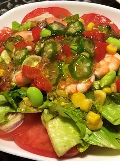 エビのジュレサラダ-レシピのメイン写真