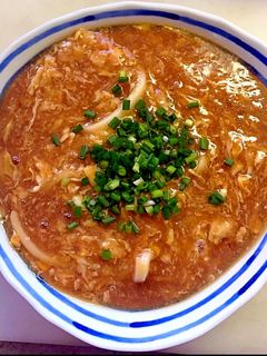 掻きたま餡掛けうどん-レシピのメイン写真