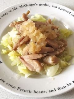 蒸し鶏のオニオンソースがけ-レシピのメイン写真