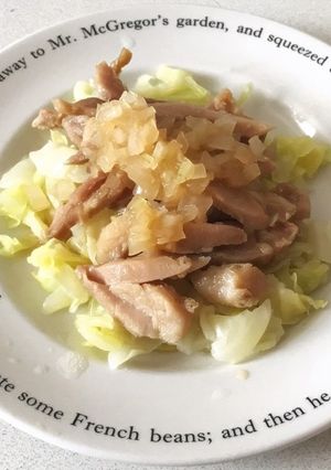 蒸し鶏のオニオンソースがけ-レシピのメイン写真