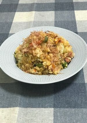 ポールウインナー焼き飯-レシピのメイン写真