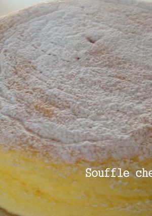 スフレチーズケーキ-レシピのメイン写真
