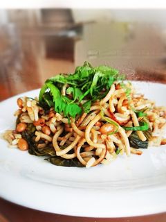 高菜納豆そば飯-レシピのメイン写真