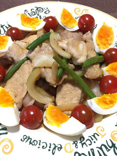 豚ロースとトマタマの彩り焼肉!(^^)!-レシピのメイン写真