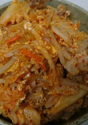 ☆バクバク食べれる簡単豚キムチ☆-レシピのメイン写真
