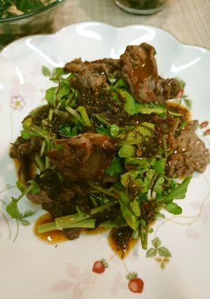 牛肉とクレソンのサラダ-レシピのメイン写真