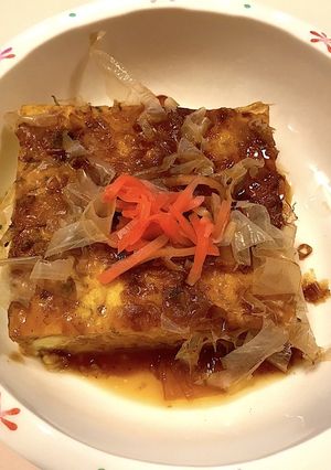 焼卵オコノミソース【病院食】-レシピのメイン写真