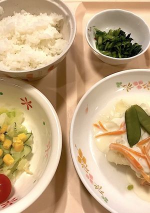 白身魚のクリーム煮【病院食】-レシピのメイン写真