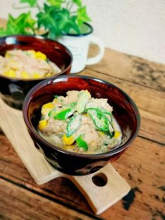楽うまっ♪̆オクラとコーンの無限ツナマヨ-レシピのメイン写真