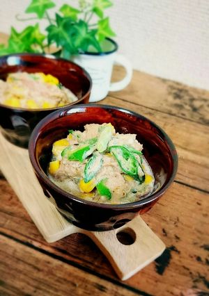 楽うまっ♪̆オクラとコーンの無限ツナマヨ-レシピのメイン写真