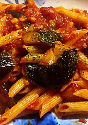 ペンネ なすのアラビアータ-レシピのメイン写真