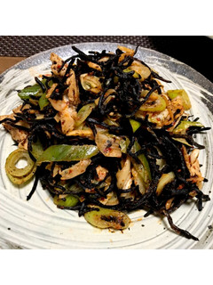 ひじきと豚肉のキムチ炒め-レシピのメイン写真