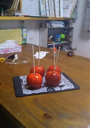 りんご飴-レシピのメイン写真