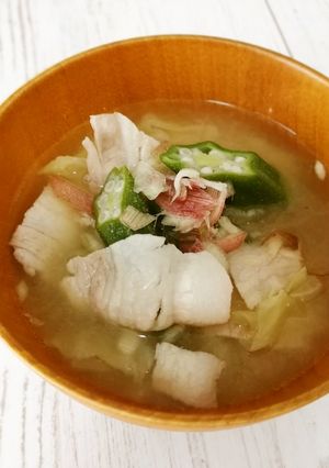 サマー豚汁-レシピのメイン写真