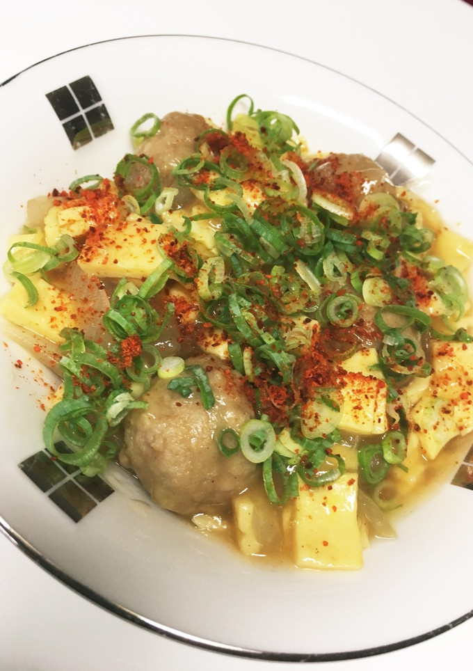 出汁巻と肉団子のうまとろあんかけ-レシピのメイン写真