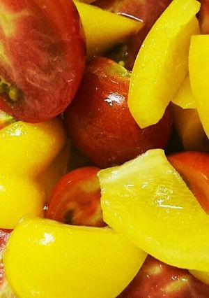 パプリカとトマトのオリーブオイル和え☆-レシピのメイン写真