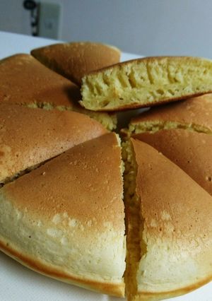 簡単!!もっちりフワフワなパンケーキ♡-レシピのメイン写真