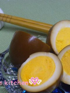 さっぱり♪ゆで卵の酢醤油漬け-レシピのメイン写真