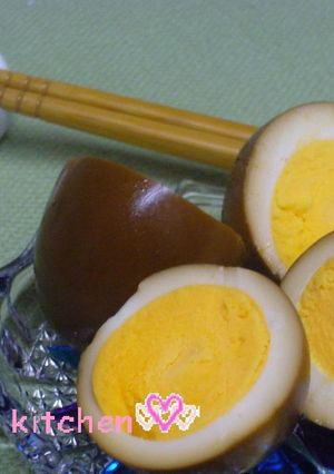 さっぱり♪ゆで卵の酢醤油漬け-レシピのメイン写真