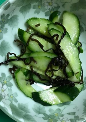 きゅうりの塩昆布和え（副菜シリーズ）-レシピのメイン写真