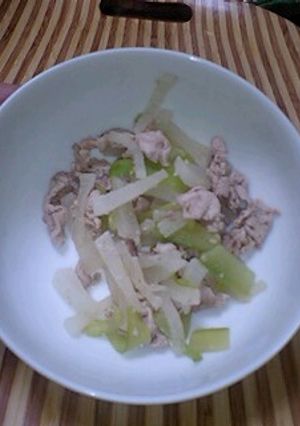 簡単離乳食　大根と胡瓜の中華風-レシピのメイン写真