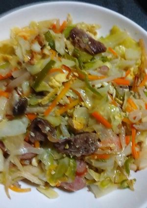『オーブンで野菜炒め』( ☆∀☆)-レシピのメイン写真