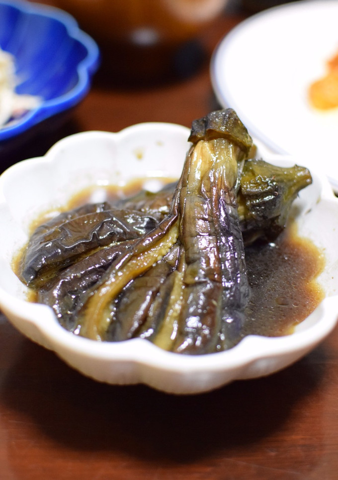 簡単！丸ごと茄子の揚げ煮♪-レシピのメイン写真
