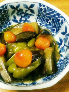 茄子とピーマンの炒め煮-レシピのメイン写真