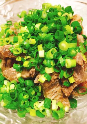 ネギだく牛すじぽん酢-レシピのメイン写真