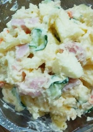 りんご入りポテトサラダ。-レシピのメイン写真