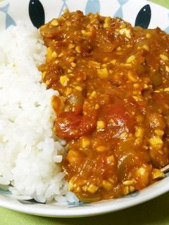 トマトと豆のカレーライス-レシピのメイン写真