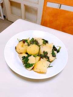 じゃがいものバジル炒め-レシピのメイン写真