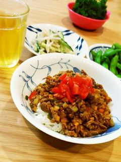 夏野菜で簡単☆キーマカレー-レシピのメイン写真