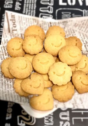 サクホロ♫材料3つの簡単クッキー-レシピのメイン写真