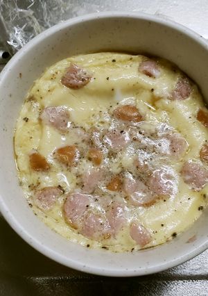 レンジで茶碗蒸し　コンソメ･チーズ-レシピのメイン写真