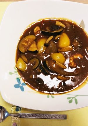 エビと夏野菜のまろやかカレー-レシピのメイン写真