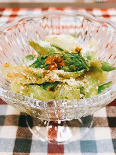 レタスとアスパラの洋風おひたし-レシピのメイン写真