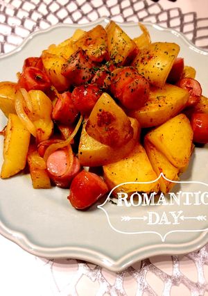 味付けコレだけ♪お手軽ジャーマンポテト♡-レシピのメイン写真