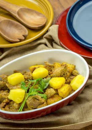 パイナップルと豚肉のカレーソテー-レシピのメイン写真