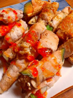 肉巻きスイートチリ★-レシピのメイン写真
