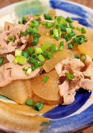 豚バラ大根＊かき醤油使用-レシピのメイン写真