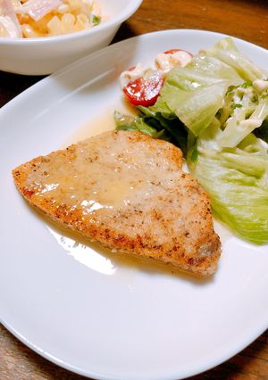 カジキのムニエル レモンバターソース-レシピのメイン写真