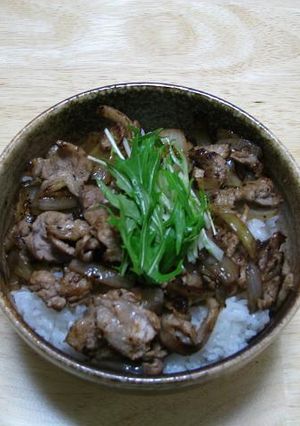 豚丼-レシピのメイン写真