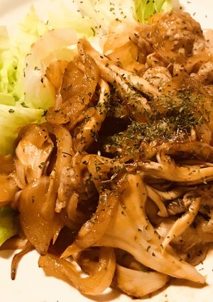 豚コマ肉のはちみつ＆ケチャップ炒め-レシピのメイン写真
