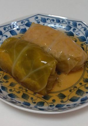 和風ロールキャベツ-レシピのメイン写真