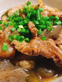 圧力鍋でトロトロ!!牛すじ煮込み(醤油)-レシピのメイン写真